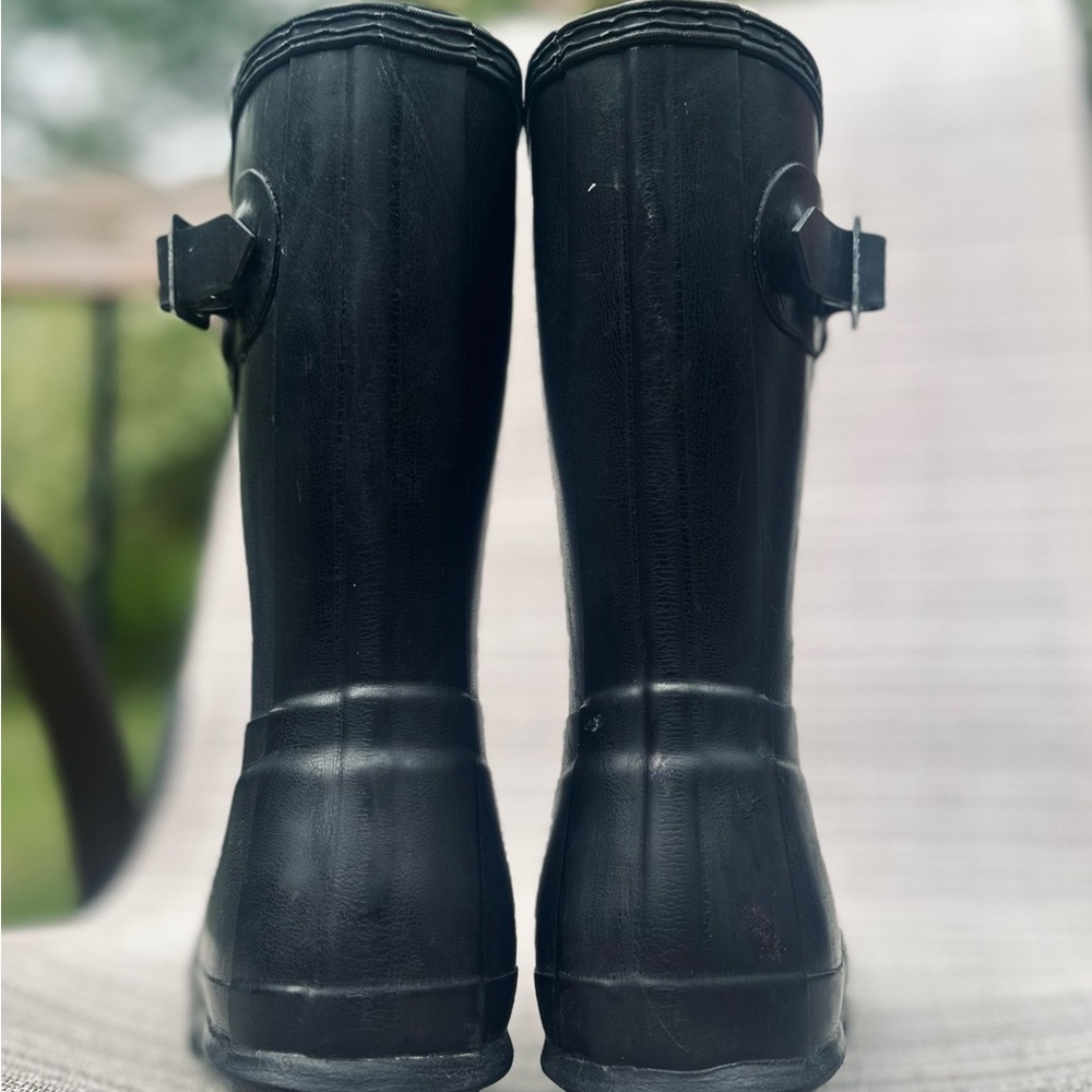 Hunter Black Rain Boots Women’s 7 🖤 - Picture 4 of 7